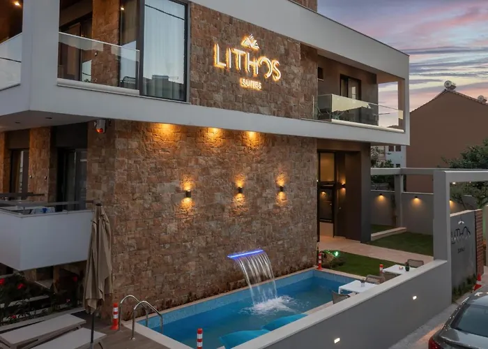 Lejlighedshotel Lithos - Halkidiki Nikiti (Sithonia)